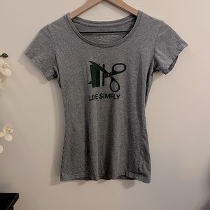 Patagonia organic cotton fitted t-shirt